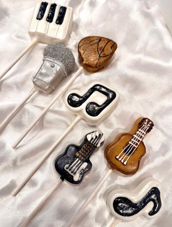 Microphone Cake Pop Mold |Deluxe Cutter, Popper, and Tray Option