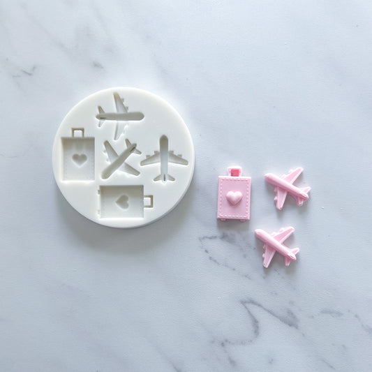 AIRPLANE AND LUGGAGE MOLD