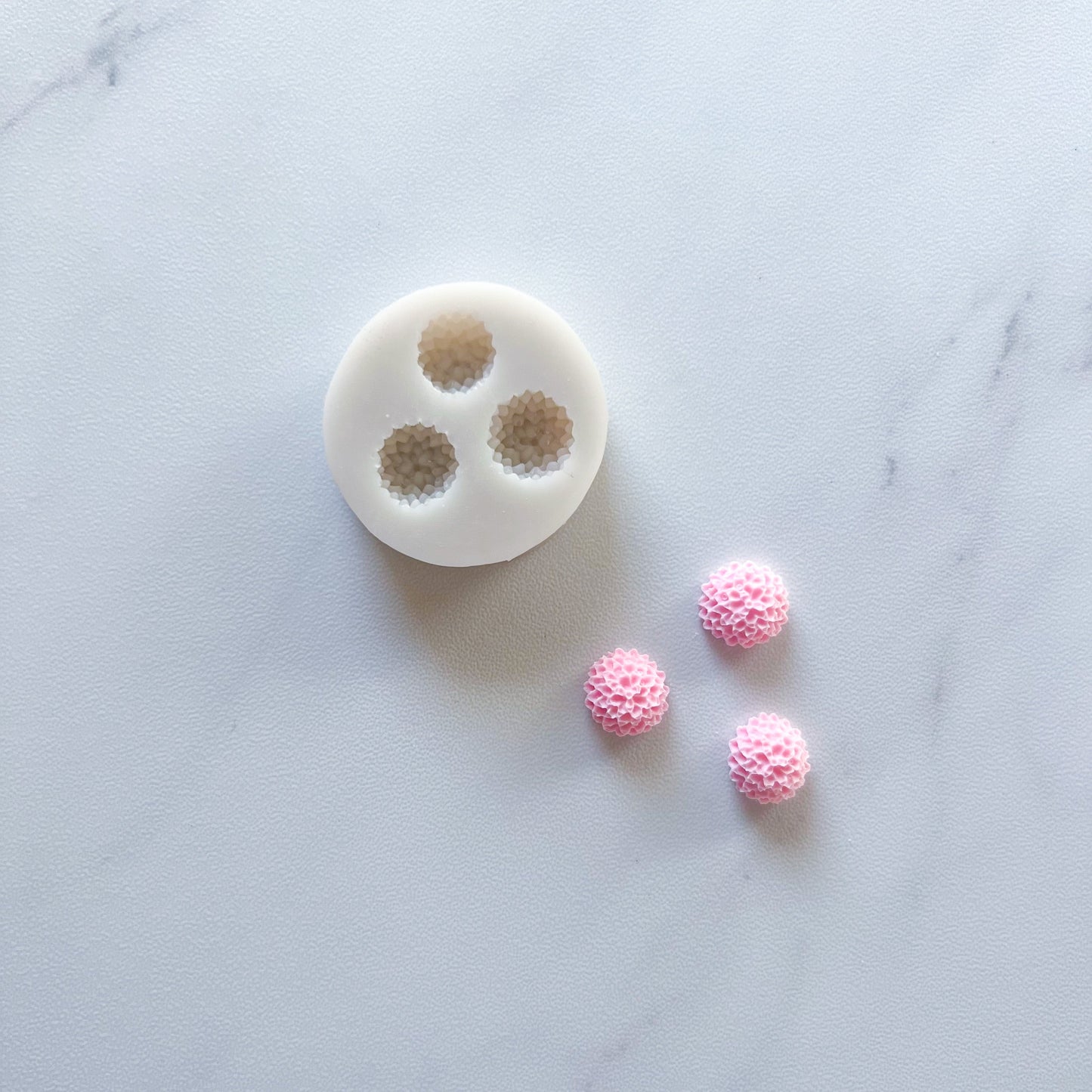 MINI PUFFY FLOWER TRIO MOLD