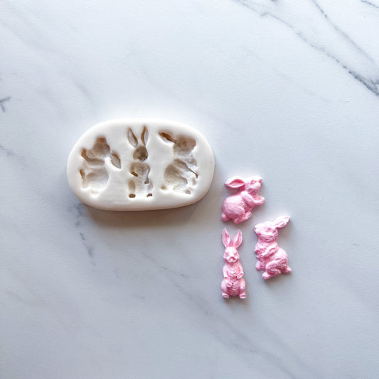 SMALL BUNNY TRIO MOLD