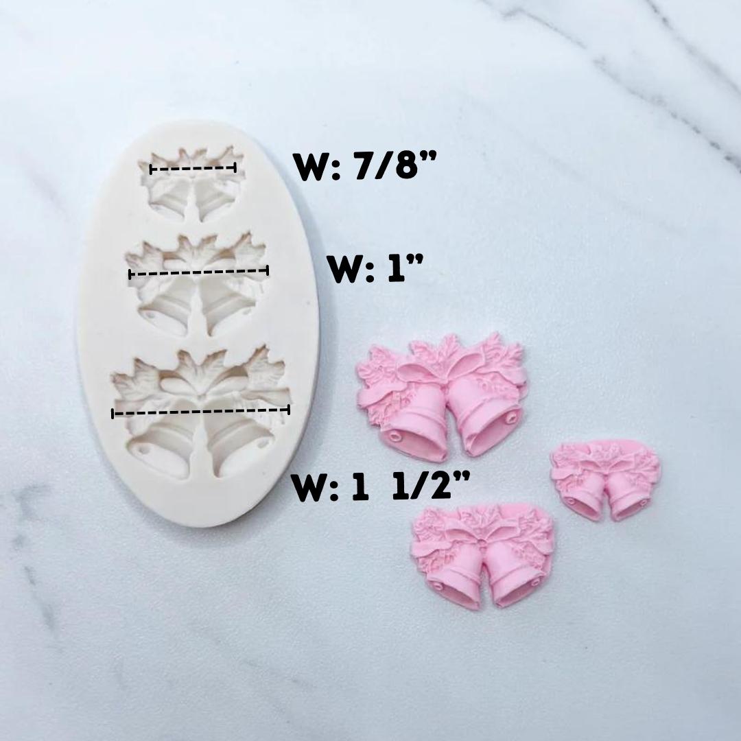 CHRISTMAS BELL TRIO MOLD