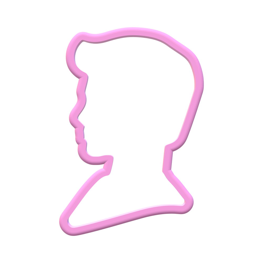 Doll Silhouette Cookie Cutter Set | STL File