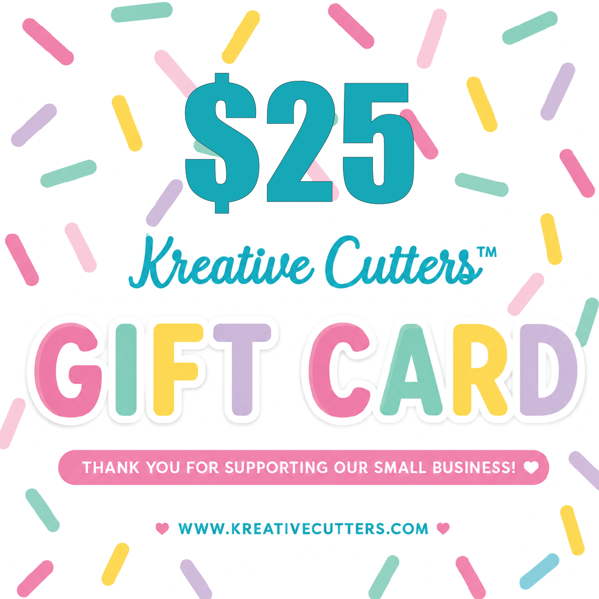 Kreative Cutters Gift Card