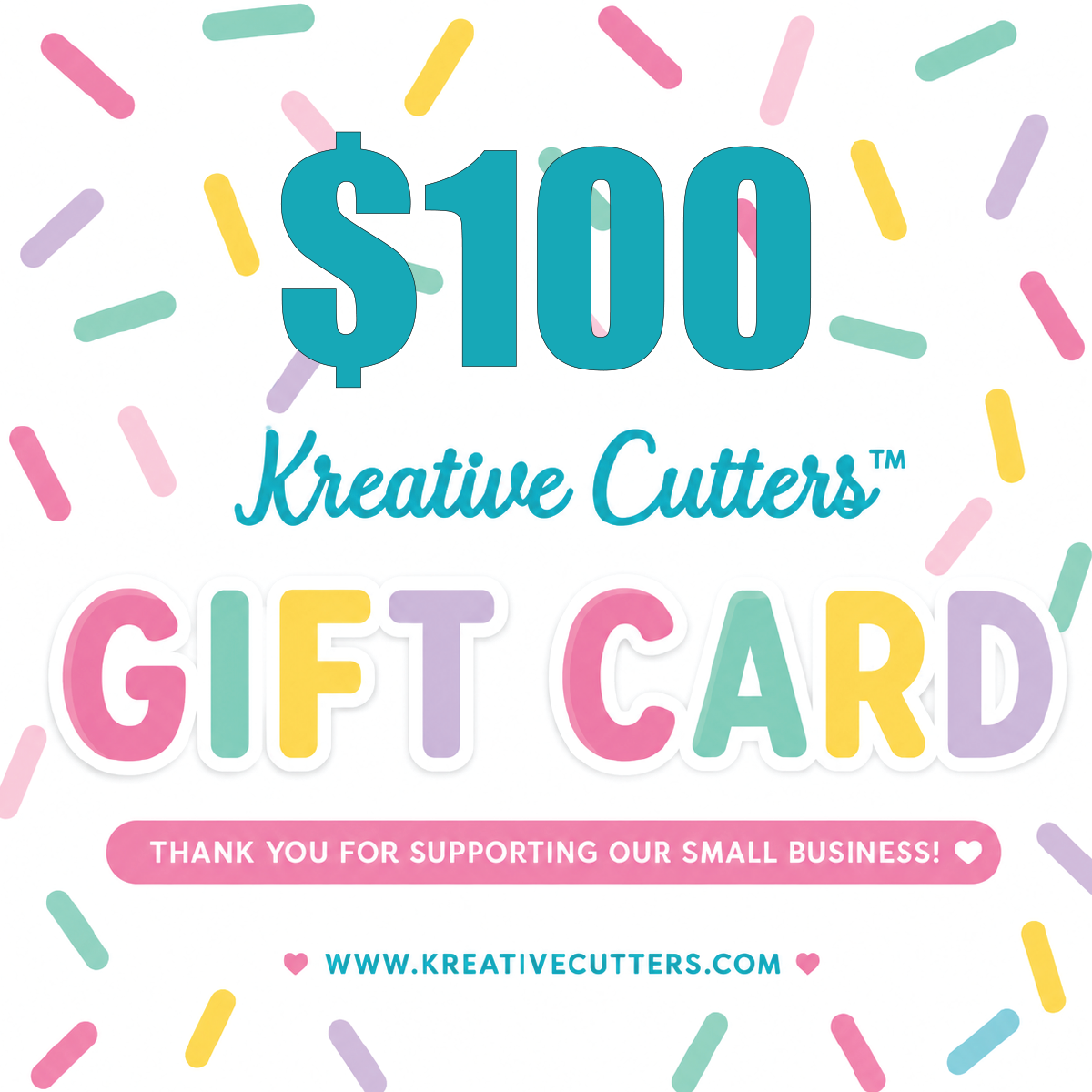 Kreative Cutters Gift Card
