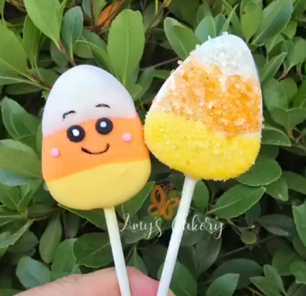 Candy Corn Cake Pop Mold | Deluxe Cutter, Popper, and Tray Options