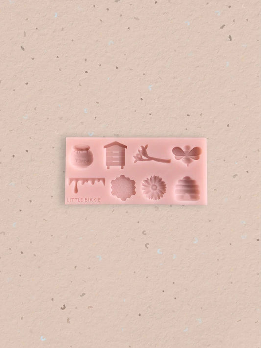 Bee Assorted Silicone Mould by Little Bikkie