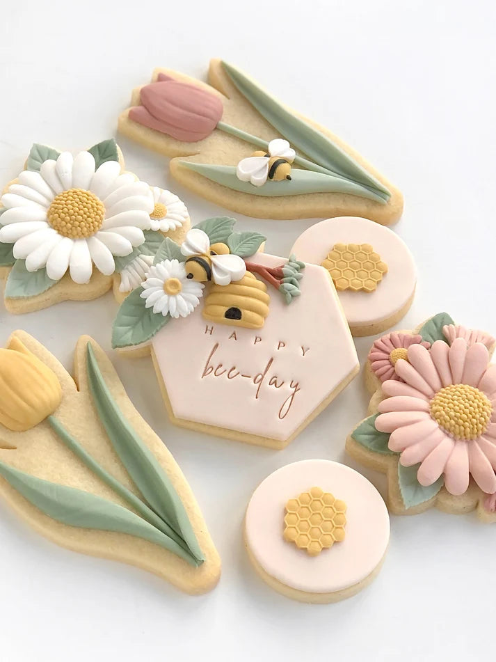 Bee Assorted Silicone Mould by Little Bikkie