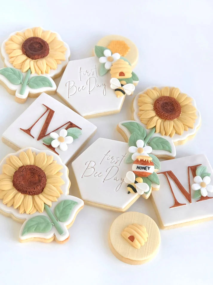 Bee Assorted Silicone Mould by Little Bikkie