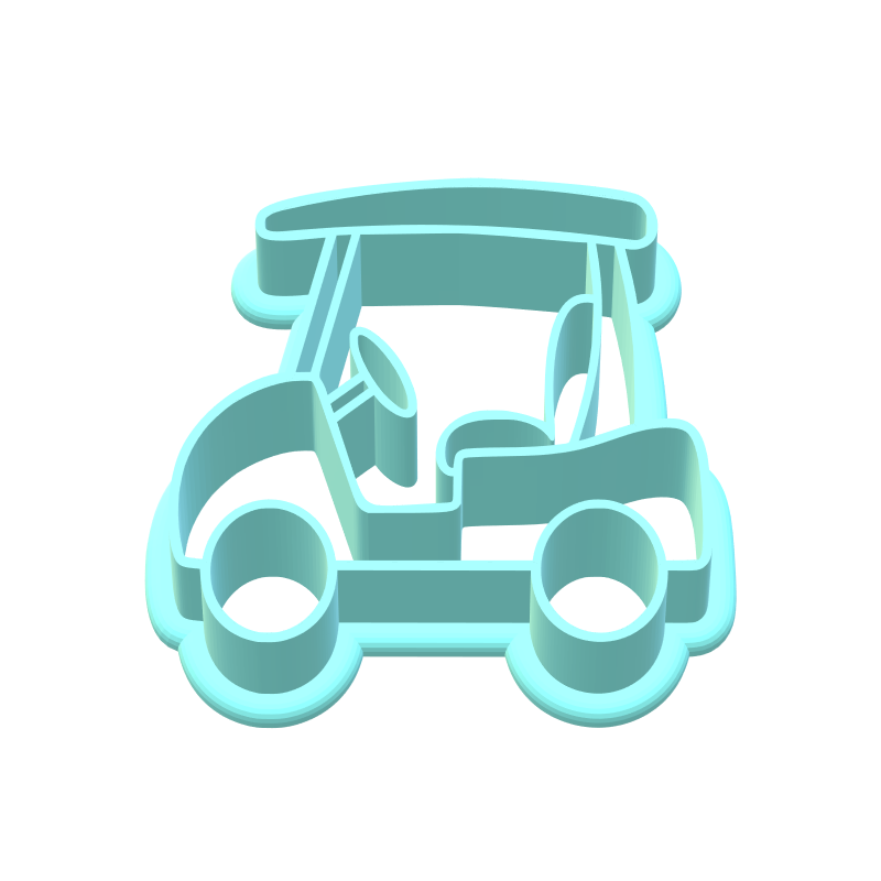 Golf Cake Pop Molds | Deluxe Cutter, Popper with fondant stamp and cutter