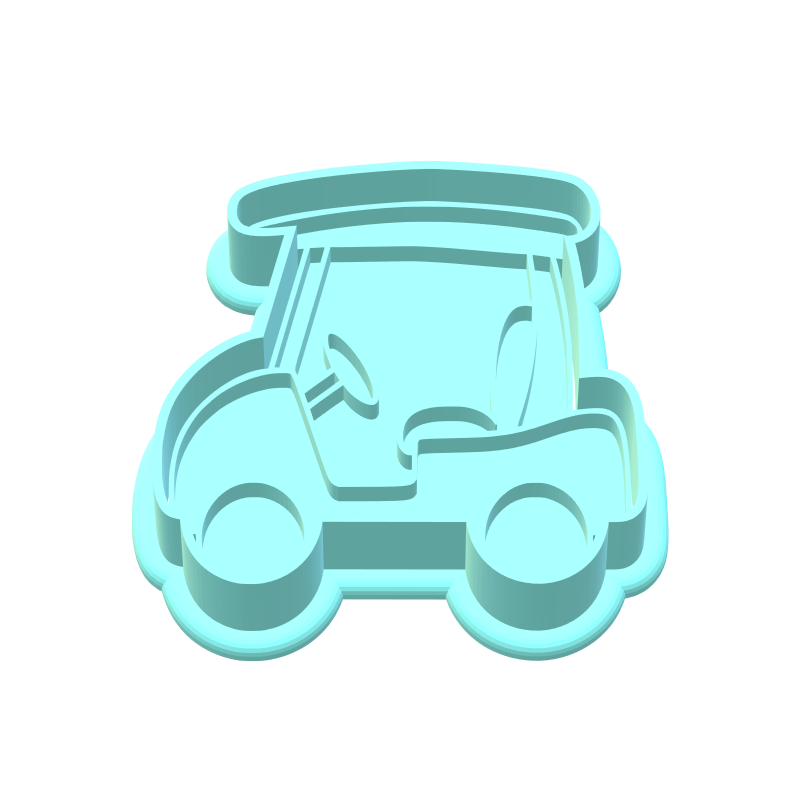 Golf Cake Pop Molds | Deluxe Cutter, Popper with fondant stamp and cutter