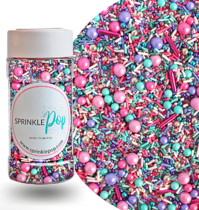 Sprinkle Pop Mermaid Glam Sprinkle Mix 4oz Bottle