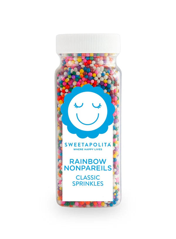 Rainbow Nonpareils 3.9oz Bottle by Sweetapolita