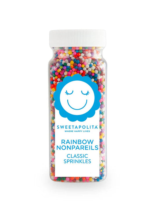 Rainbow Nonpareils 3.9oz Bottle by Sweetapolita