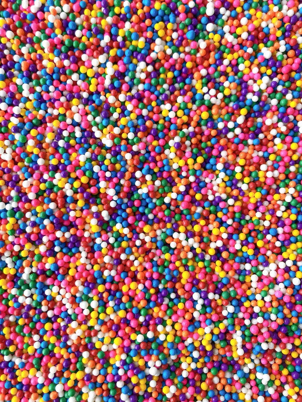 Rainbow Nonpareils 3.9oz Bottle by Sweetapolita