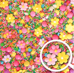 Sprinkle Pop Spring Blooms Sprinkle Mix 4oz Bottle