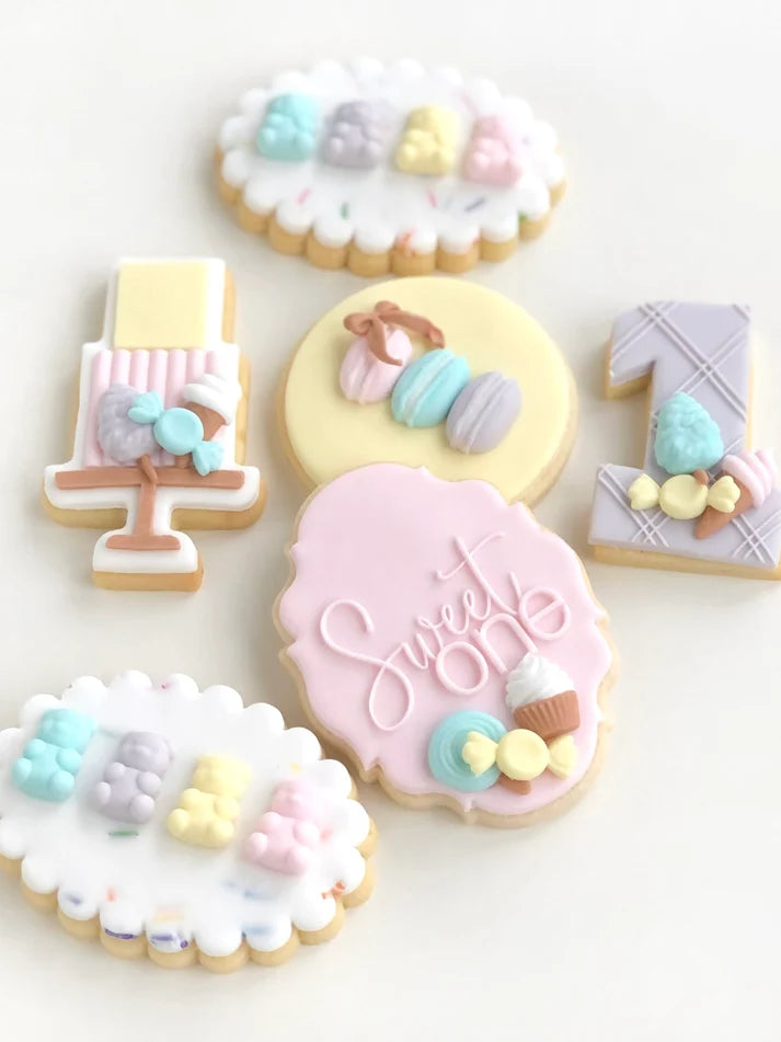 Sweets Assorted Silicone Mould by Little Bikkie