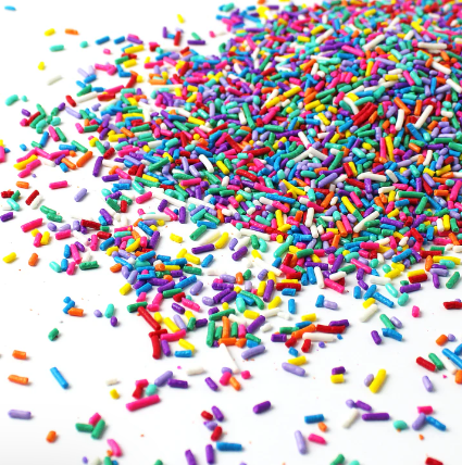 Sprinkle Pop Ultimate Rainbow Jimmies Sprinkle Mix 4oz Bottle