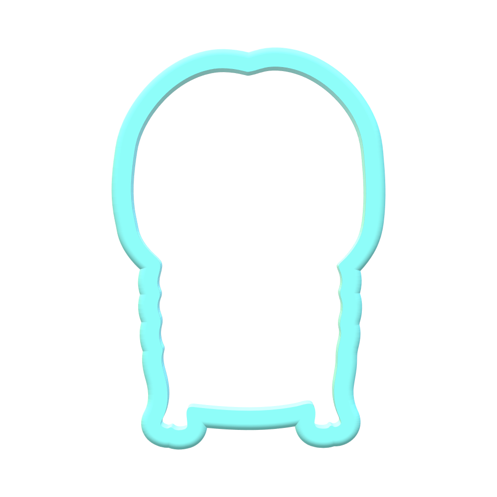 W-Girl Cookie Cutter