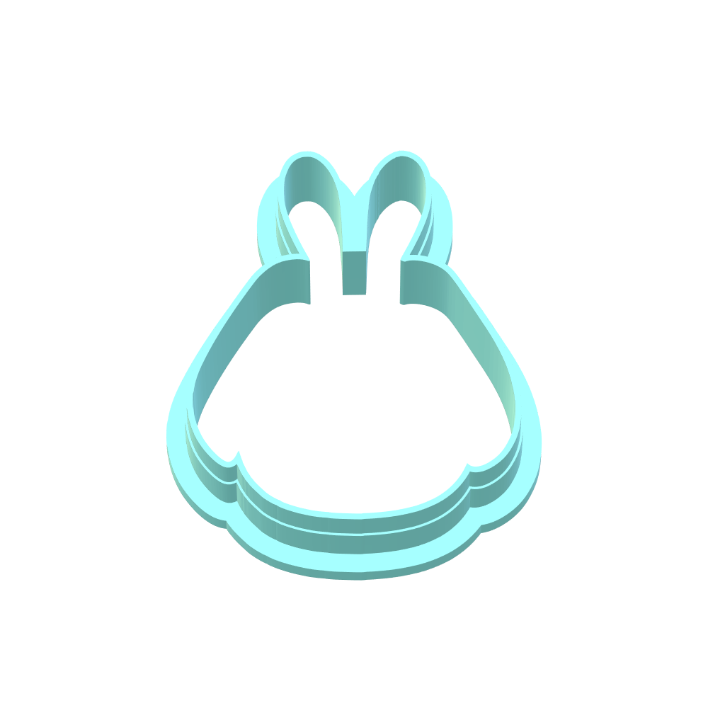 Easter Bunny Squish Cookie Cutters
