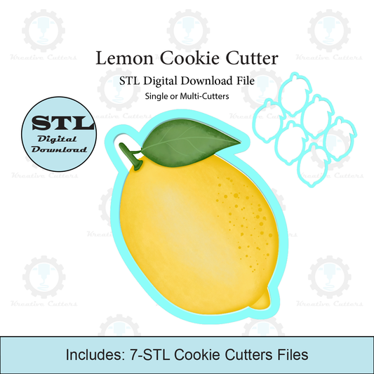 Lemon Cookie Cutter | STL File