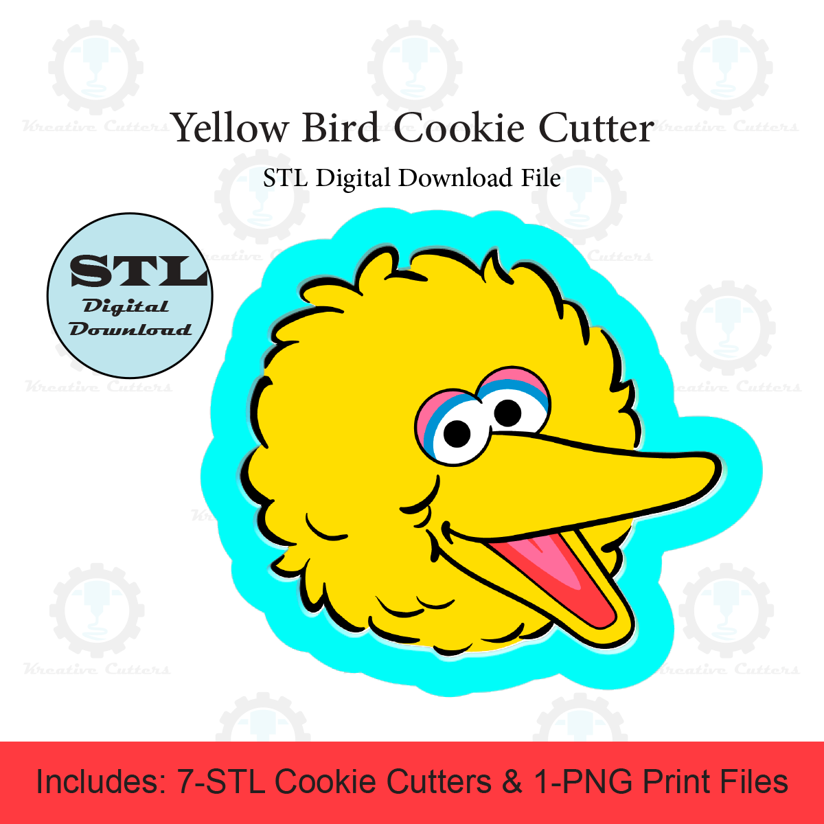 Big Bird Cookie Cutter