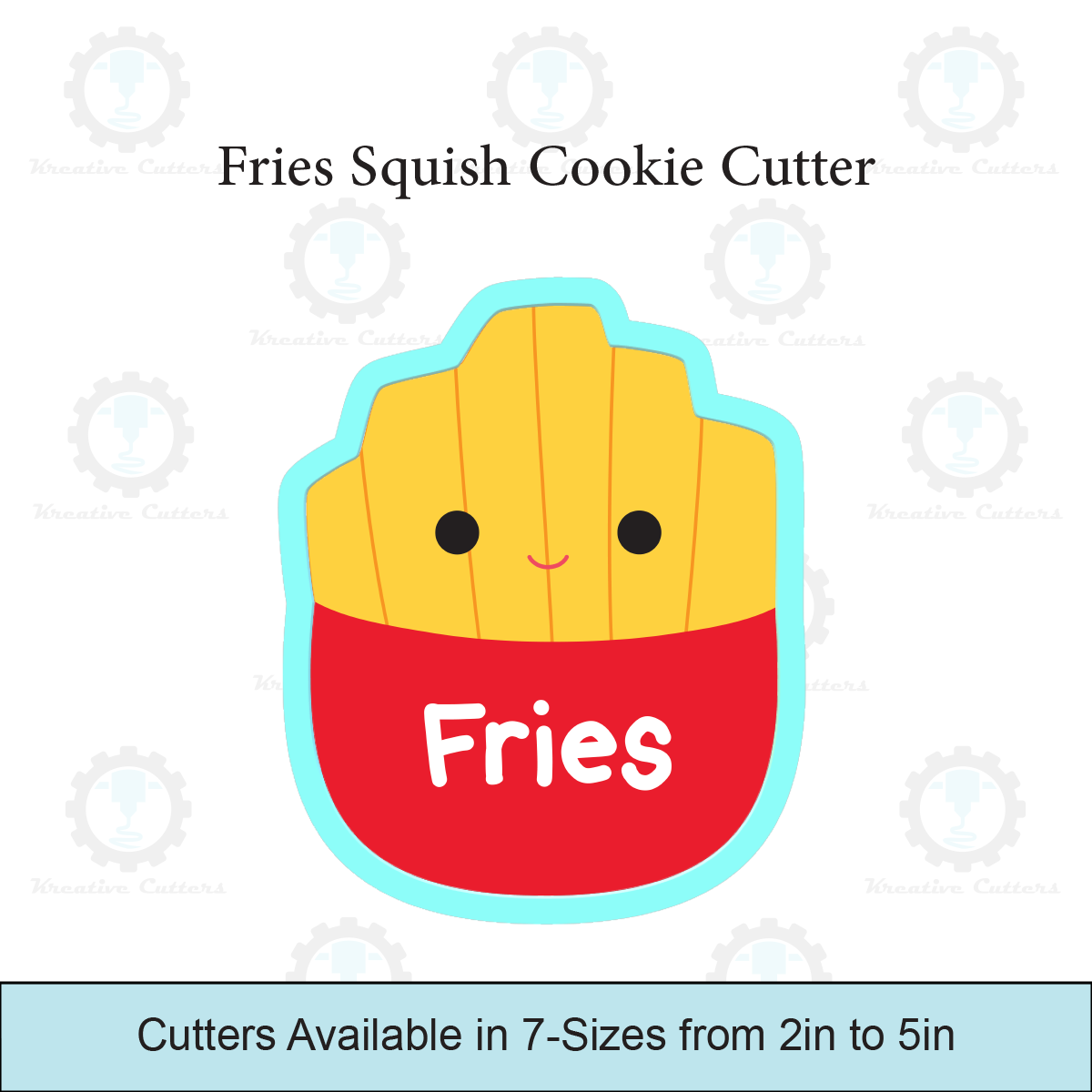 Fries Squish Cookie Cutters