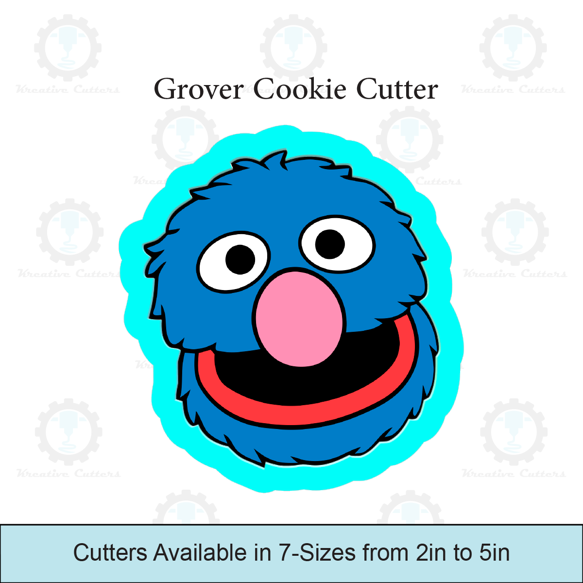 Grover Cookie Cutter
