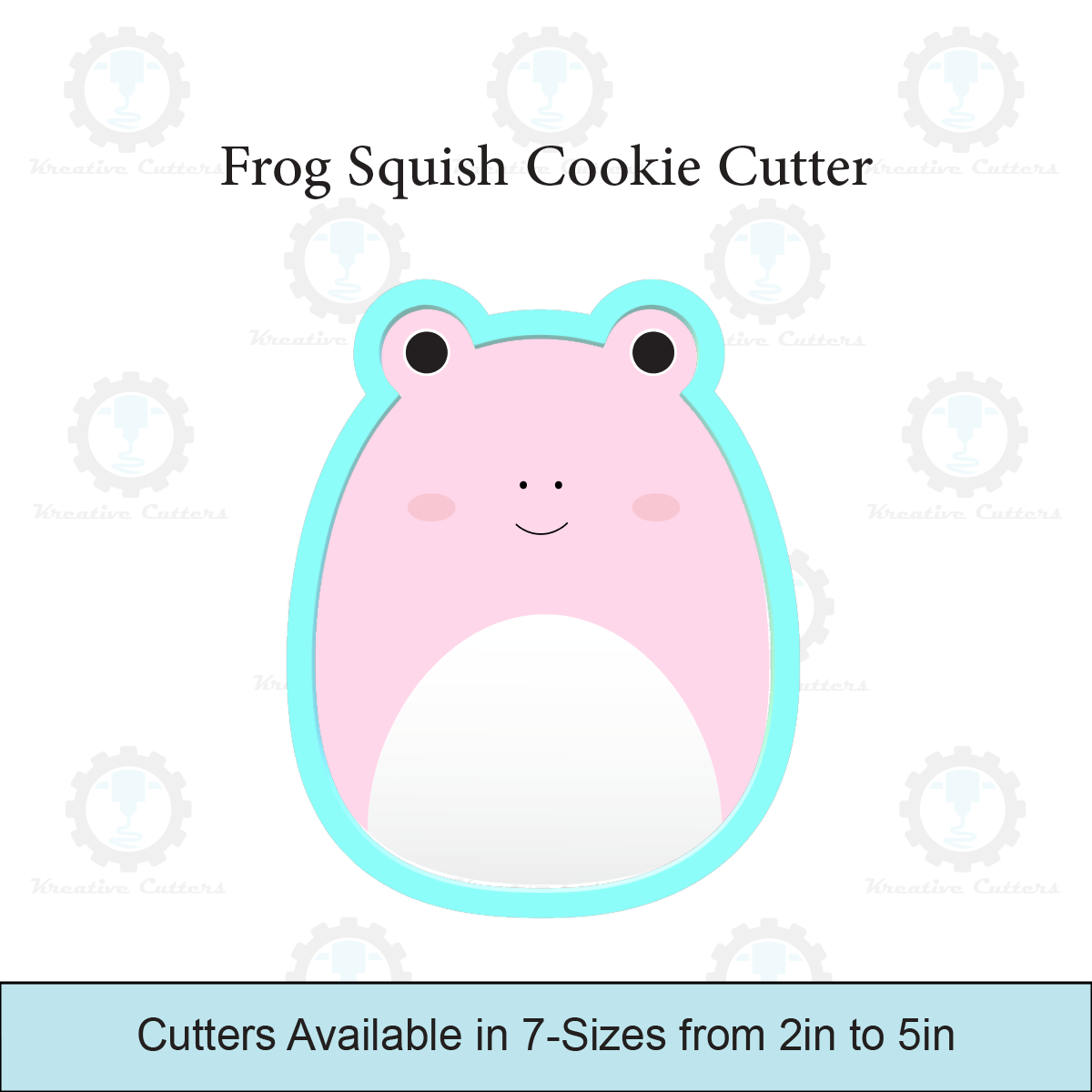 Frog Squish Cookie Cutters