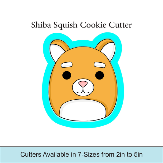 Shiba Squish Cookie Cutters
