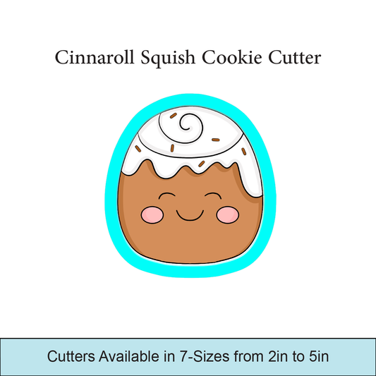 Cinnaroll Squish Cookie Cutters