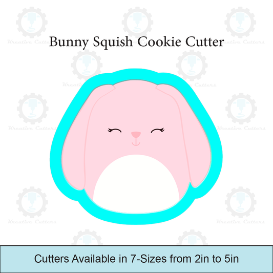 Bunny Rabbit Squish Cookie Cutters