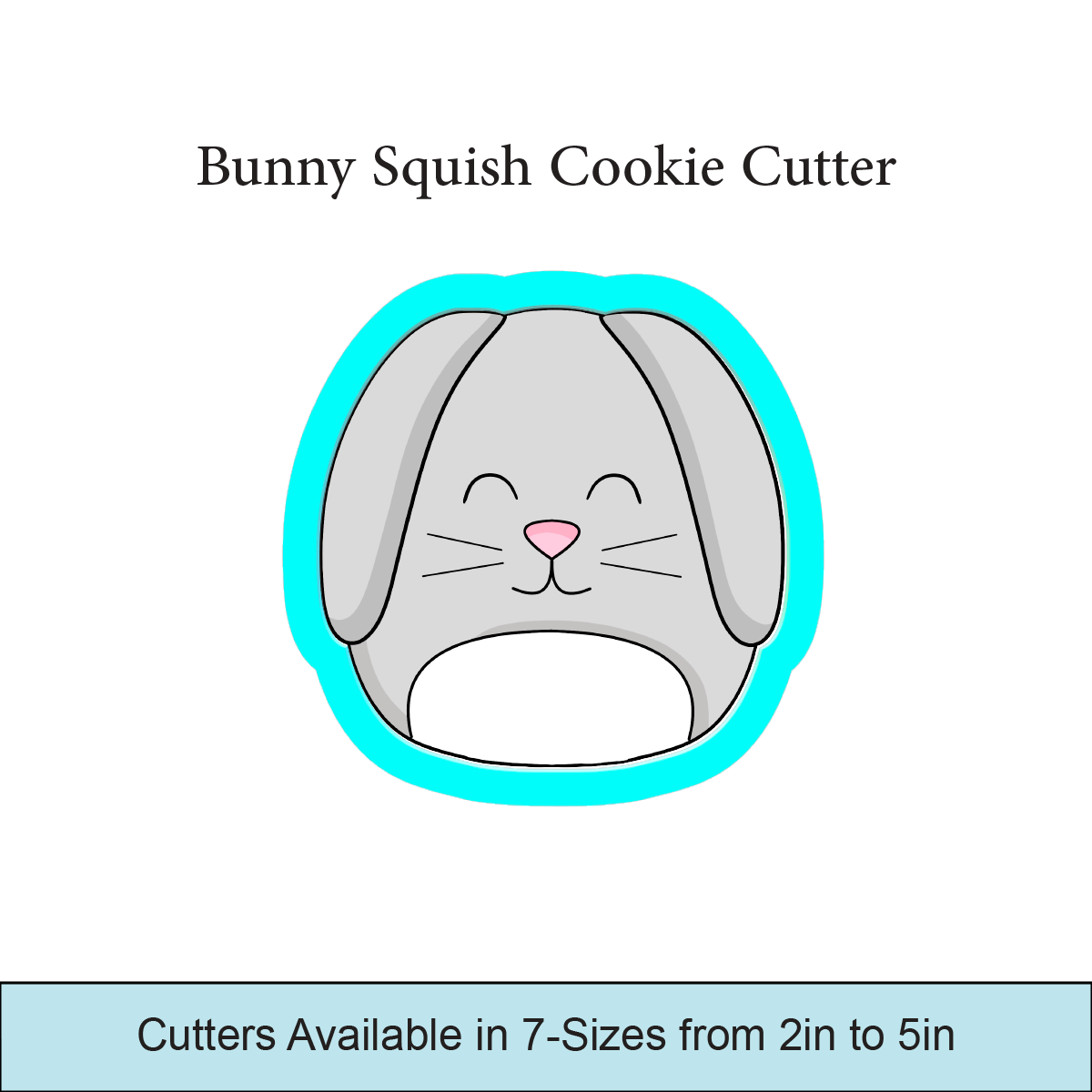 Bunny Squish Cookie Cutters