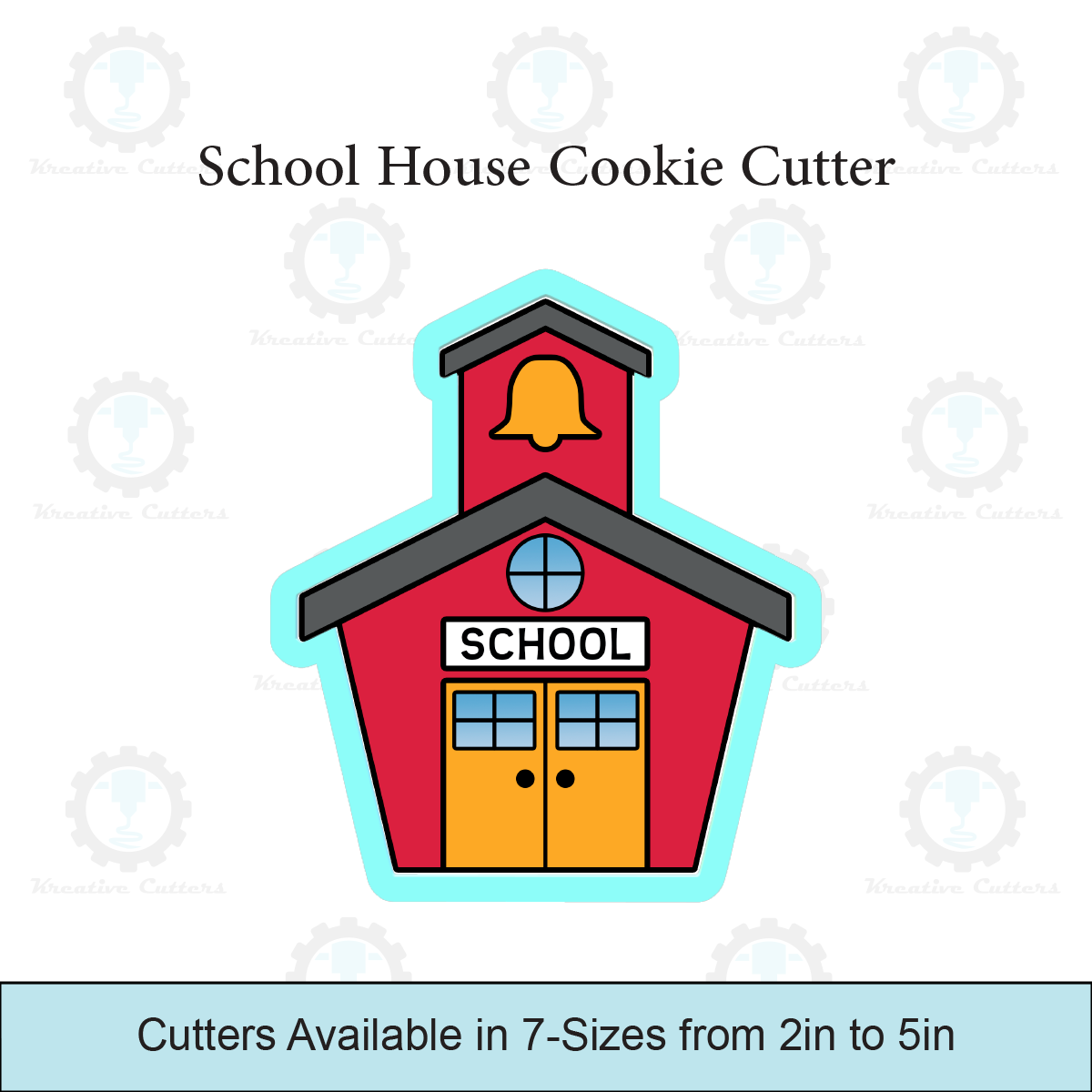 School House Cookie Cutters