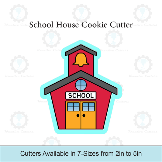 School House Cookie Cutters