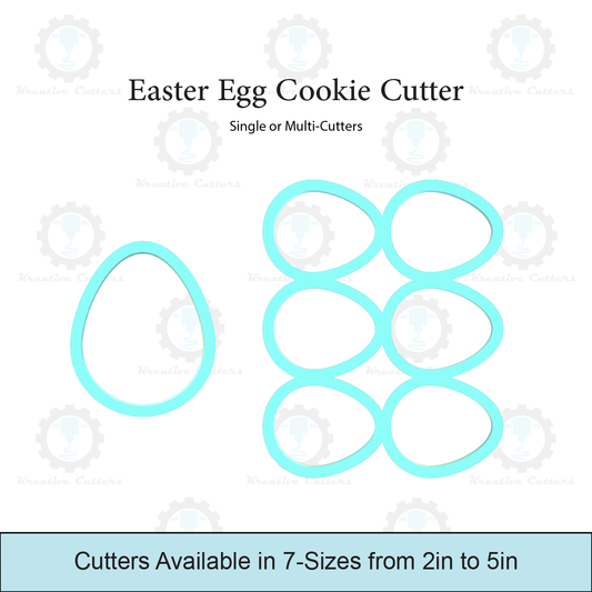 Easter Egg Cookie Cutter | Multi Cutter