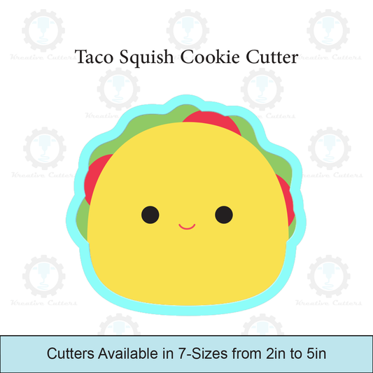 Taco Squish Cookie Cutters