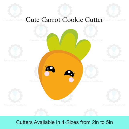Cute Carrot Cookie Cutter