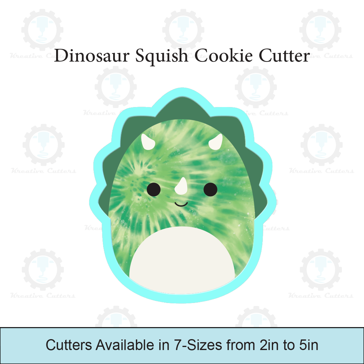 Dinosaur Squish Cookie Cutters