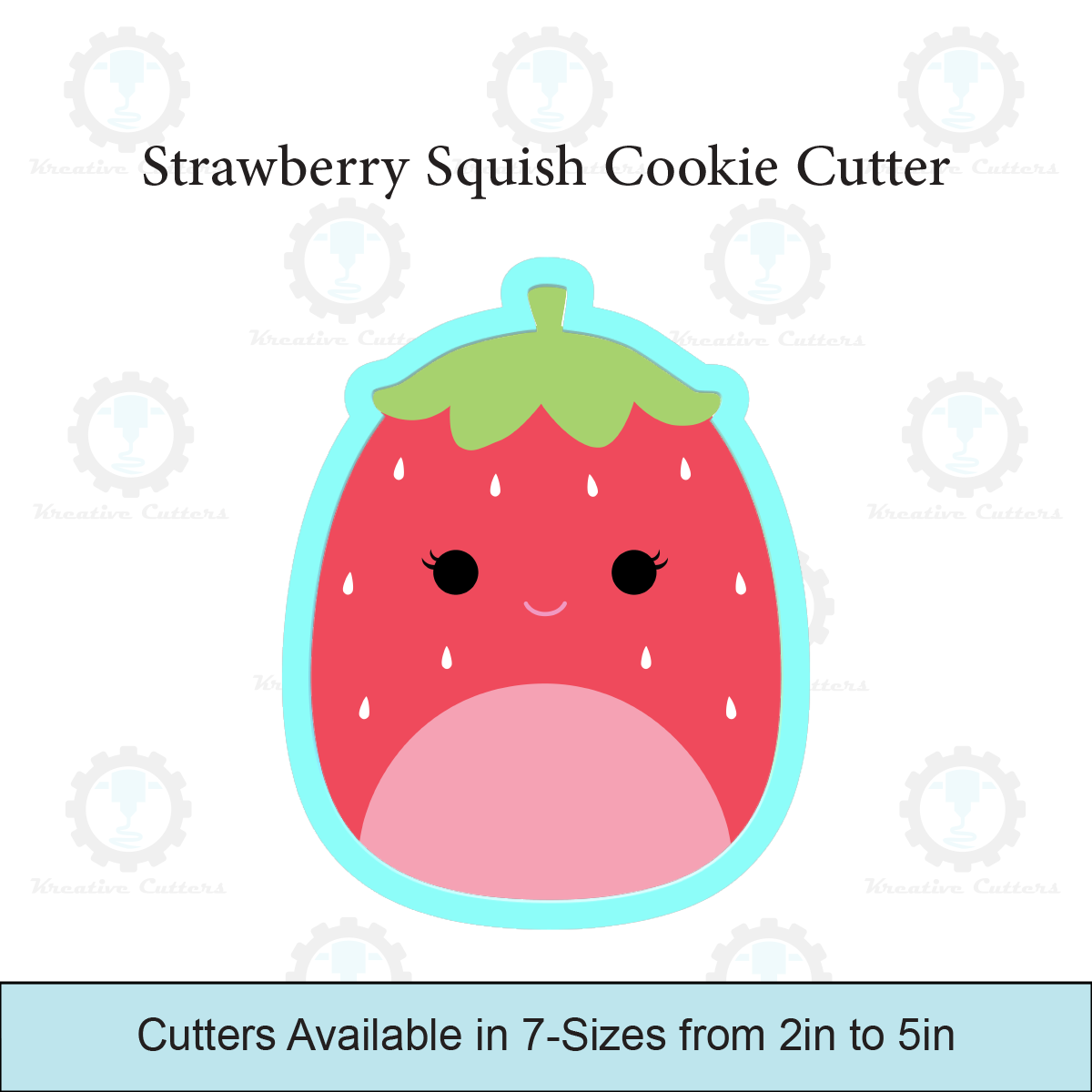 Strawberry Squish Cookie Cutters