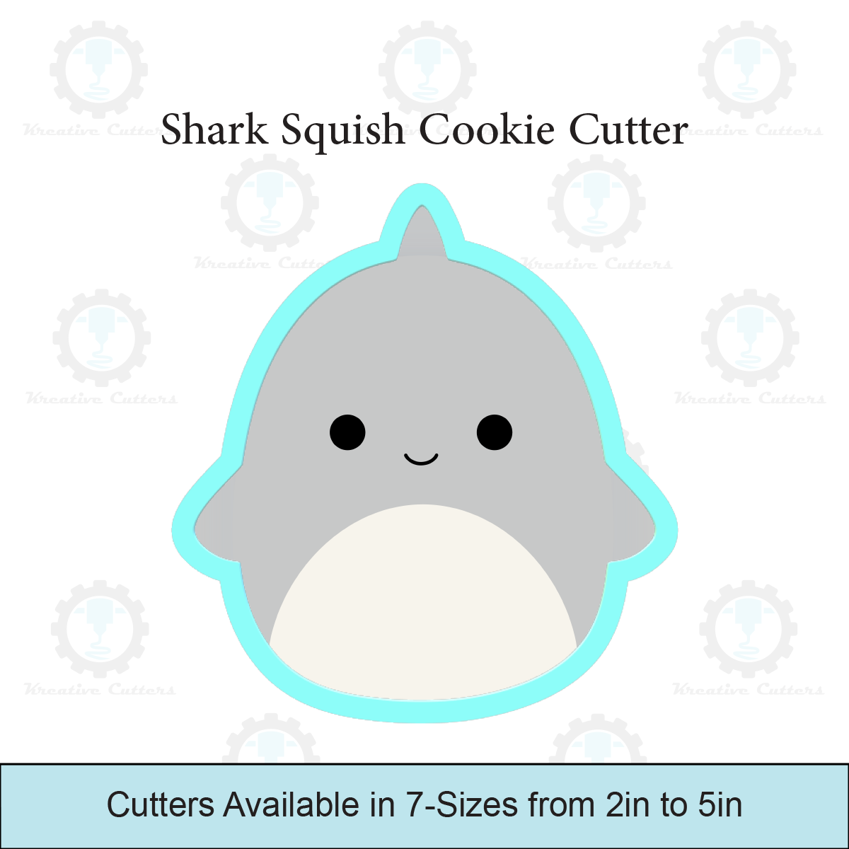 Shark Squish Cookie Cutters