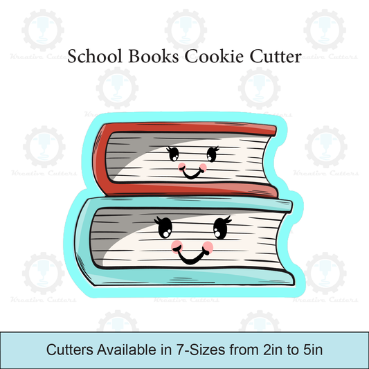 School Books Cookie Cutters