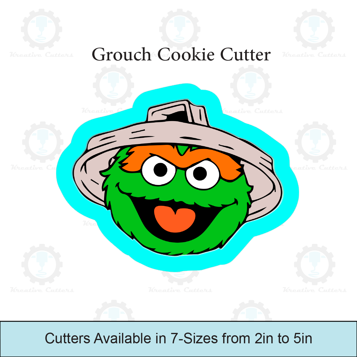 Grouch Cookie Cutter