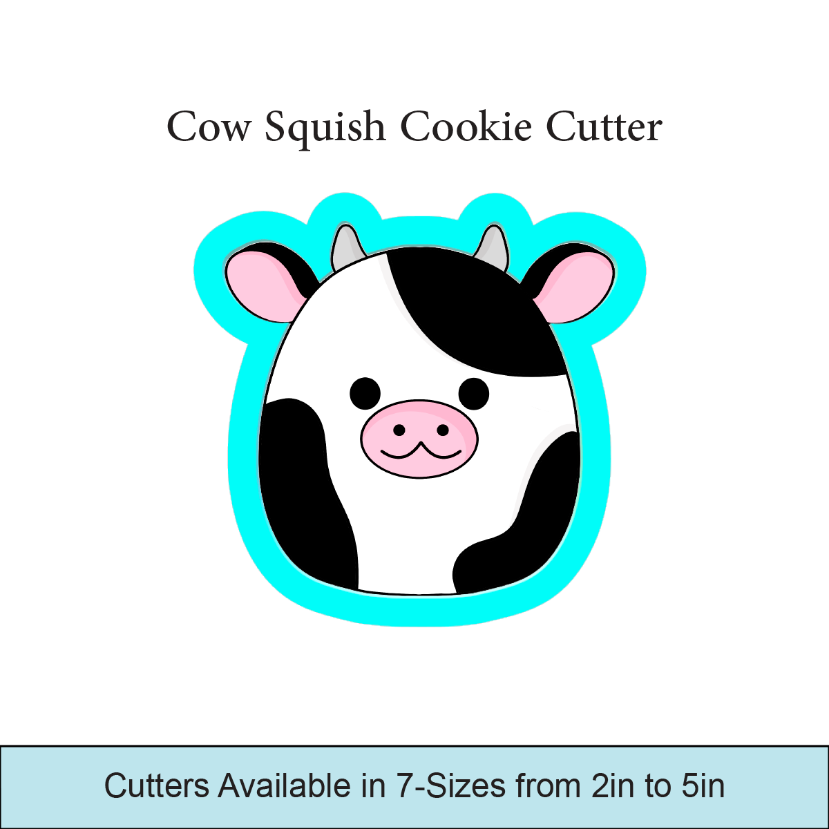 Cow Squish Cookie Cutters