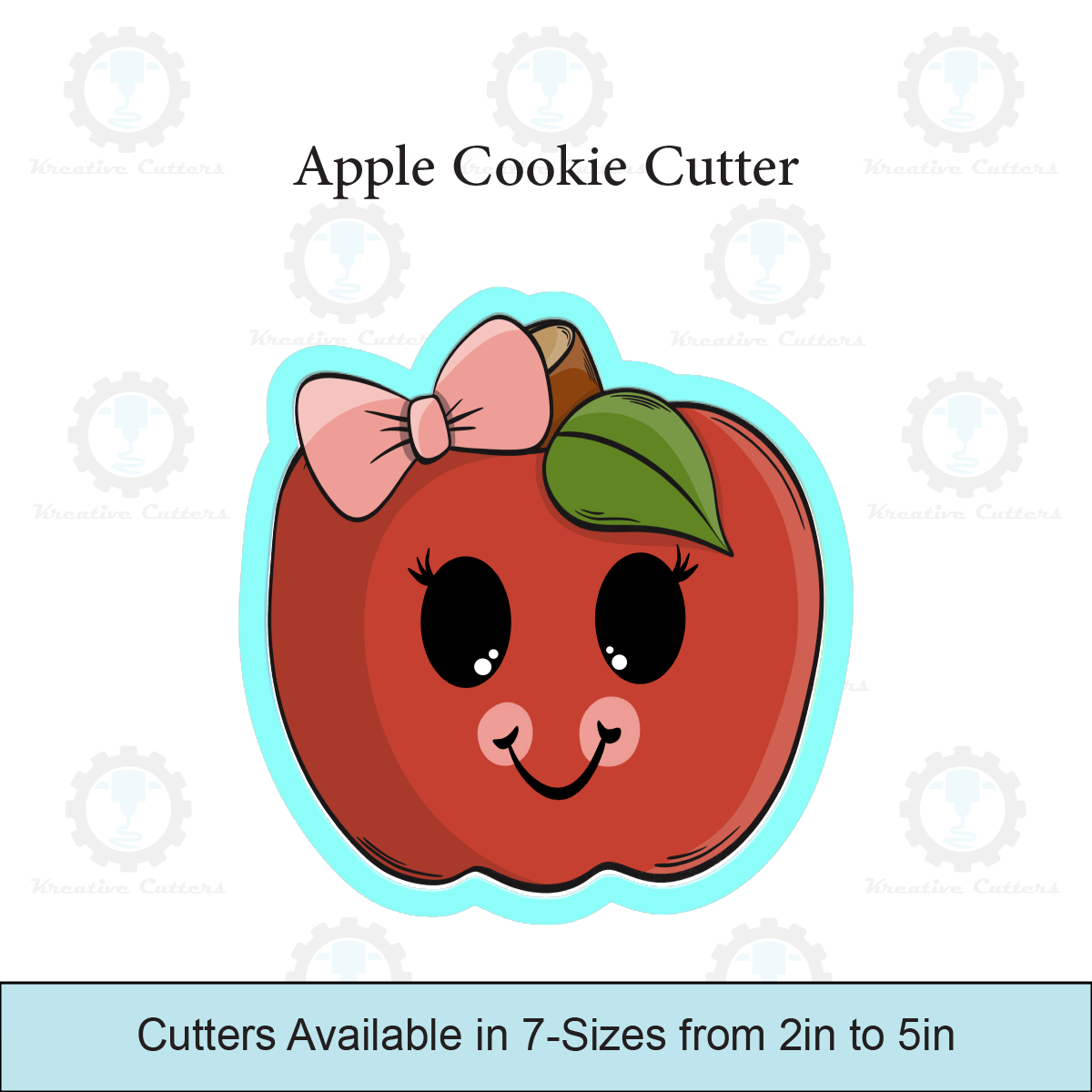 Girl Apple Cookie Cutters