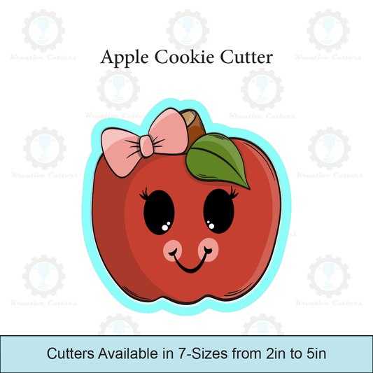 Girl Apple Cookie Cutters