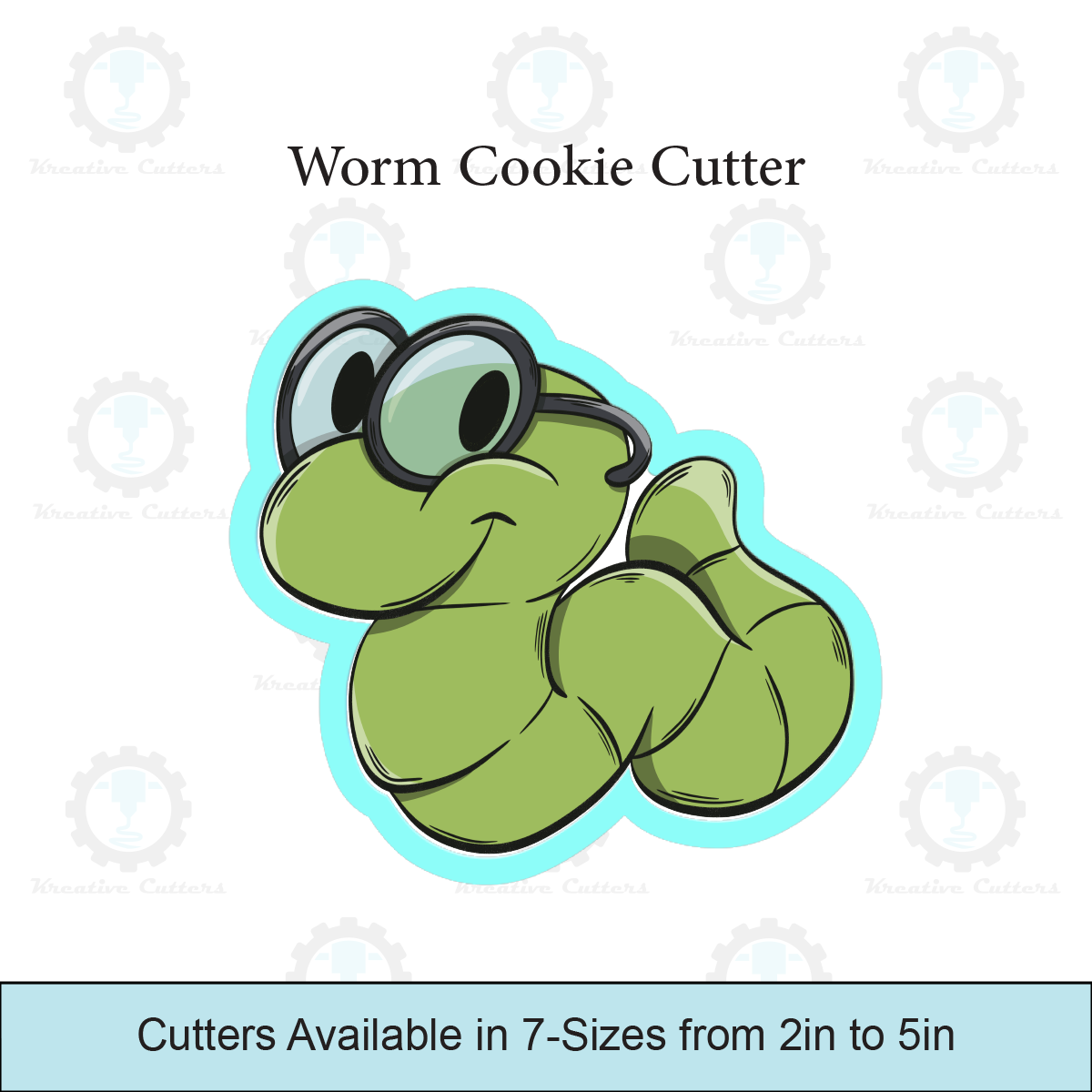 Worm Cookie Cutters