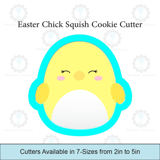 Easter Chick Squish Cookie Cutters