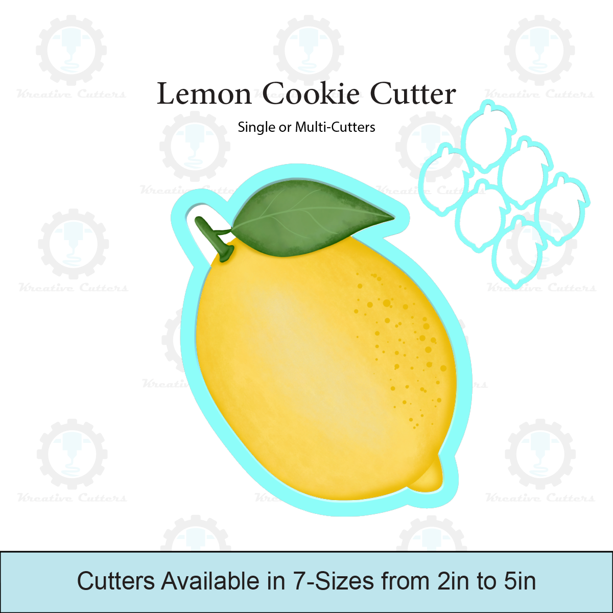 Lemon Cookie Cutter | Multi Cutter