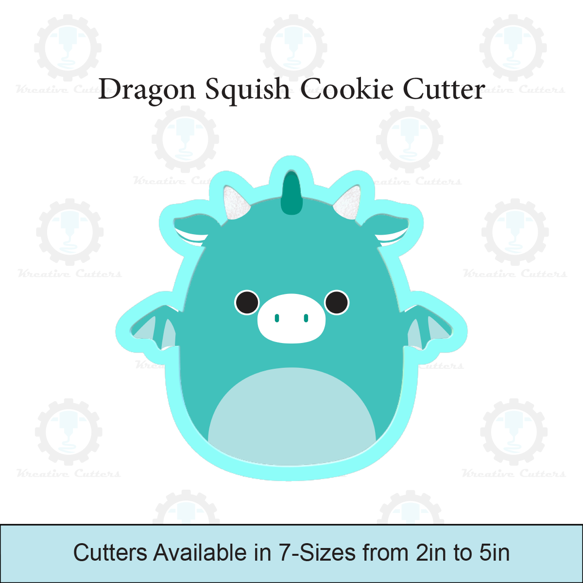 Dragon Squish Cookie Cutters