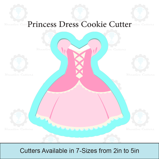 Princess Dress Cookie Cutter